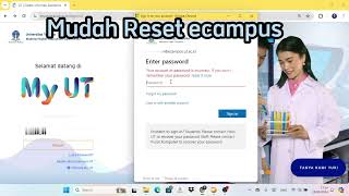 CARA MUDAH RESET PASWORD MY UT ATAU ECAMPUS [upl. by Neils]