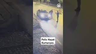 Polis Hayat Kurtarıyor polis türkpolisi egm emniyet [upl. by Rachele]