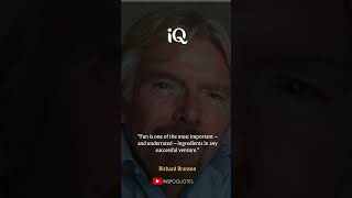 quotRichard Branson on Fun in Business Successquot [upl. by Eidoow]