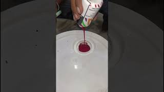 Making 20kg Distemper Fast Red ytshorts satisfying [upl. by Damek]