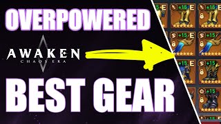 Best gear in the game Awaken Chaos Era [upl. by Ebenezer]