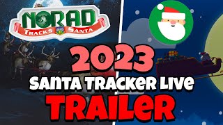 2023 Santa Tracker Live Stream  Official Trailer HD [upl. by Leif]