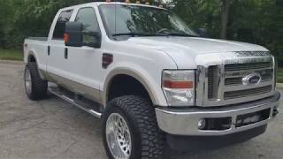 2008 Ford F250 Lariat 4x4 64 Powerstroke Turbo Diesel lifted 20s 35s FOR SALE [upl. by Reena]