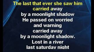 Moonlight Shadow  Mike Oldfield Karaoke tip [upl. by Elah]