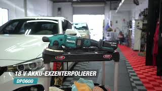 Makita AkkuExzenterpolierer DPO600 [upl. by Urial656]