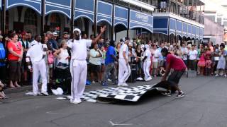 Bourbon Street Performers  Who Dat in New Orleans 2014 [upl. by Schug801]