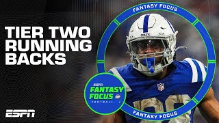 Toptier RBs to draft early  Fantasy Focus 🏈 [upl. by Channing]