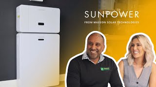 SunPower Reserve battery  hybrid inverter and SunPower Maxeon solar panels [upl. by Parks140]