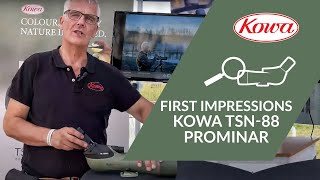 First impressions of the Kowa TSN88 PROMINAR spotting scope [upl. by Ehrsam]