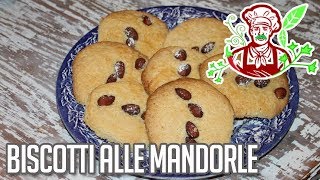 BISCOTTI RUSTICI alle mandorle ricetta facilericetteflash [upl. by Ulphiah]