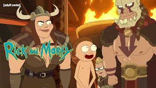 Rick and Morty Season 7  Stairway To Valhalla  Adult Swim UK 🇬🇧 [upl. by Brenden658]