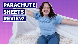 Parachute Sheets Review  Sateen Percale or Linen [upl. by Novaelc]