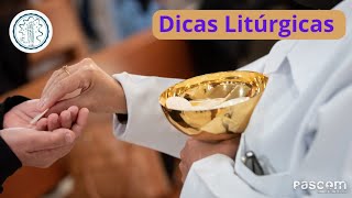 DICAS LITÚRGICAS  JEJUM EUCARÍSTICO [upl. by Annahsohs]