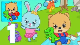 Bimi Boo World Toddler Games  Gameplay Part 1 Android iOS [upl. by Yuma]