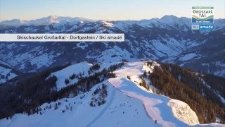 Drohnenflug Skigebiet GroßarltalDorfgastein [upl. by Athena]