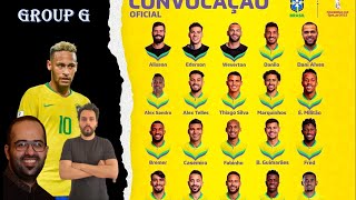 Can Brazil Win World Cup 2022 Ft Sadiq Bhai  Brazil World Cup Squad Analysis  Neymar Vinicius [upl. by Enialb368]