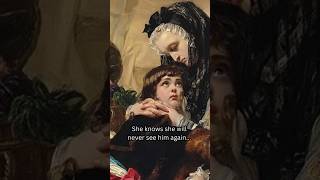 A Mother’s Last Goodbye  Marie Antoinette history painting art shorts fyp shortsfeed [upl. by Medina]