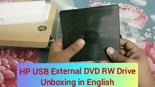 HP USB External DVDRW Drive [upl. by Apeed]