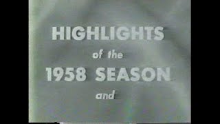 1958 New York Giants football highlights [upl. by Sihunn]