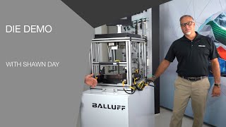 Balluff Stamping Die Demo [upl. by Aan178]