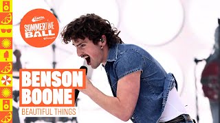 Benson Boone  Beautiful Things Live at Capitals Summertime Ball 2024  Capital [upl. by Wandis]