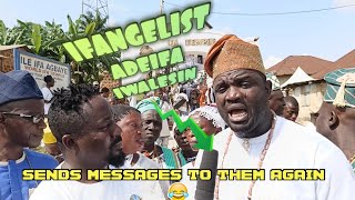 Ifangelist Adeifa Iwalesin at the Odun Ifa Agbaye 2024 Speaks [upl. by Ainnos14]