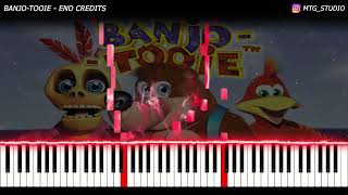 BanjoTooie  End Credits  PIANO COVER  HOW TO PLAY [upl. by Analim226]