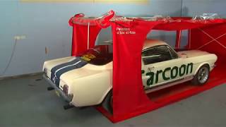 Carcoon Storage Systems  New Veloce Carcoon setup demonstration [upl. by Radbourne29]