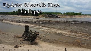 Update Edenville Dam Collapse Wixom Lake Flood 2020  Aerial [upl. by Hassi427]