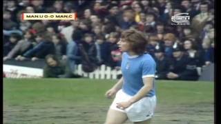 Man United 01 Man City 197374 Law backheel [upl. by Adnuhsar]