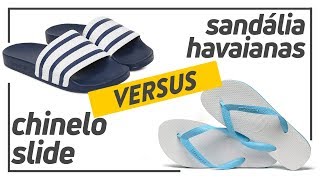 CHINELO SLIDE ou SANDÁLIA HAVAIANAS Qual é o melhor  REVIEW MHM 003 [upl. by Tab]