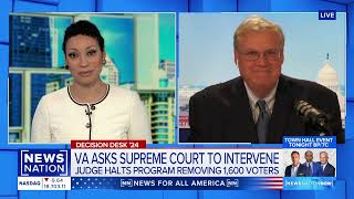 J Christian Adams Joined News Nation to Discuss US Supreme Court Ruling on Virginia Election Case [upl. by Savil]