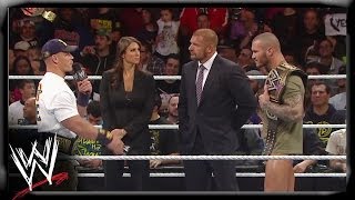 The Authority announces the WWE Championship Unification Match Raw November 25 2013 [upl. by Namrehs733]