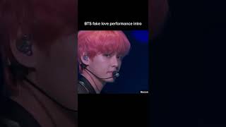 BTS fake love performance intro fake love BTS kpop performence MAMA 2018 in japankdrama [upl. by Justus]