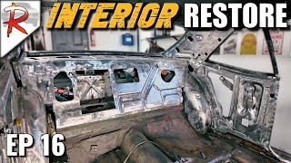 DIY Sanding amp Restoring Rusty Interior  EP 16 RUSTORATIONS 1972 Chevy Nova [upl. by Ane]