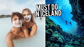 MUST DO IN ICELAND  Blue Lagoon amp Snorkelling in Silfra [upl. by Neron]