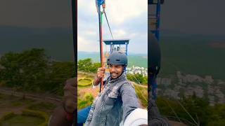 Zipline Adventure at Vizag zipline adventure ytshots vizag [upl. by Thagard]