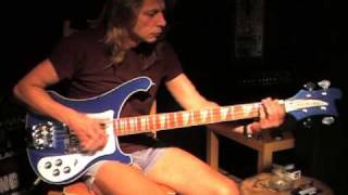 Rickenbacker 4003 Chili Peppers Funk Slap Bass Thing by Carl Seager [upl. by Nosle]