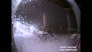 2012 Christmas Day IceSnow Storm  Little Rock AR  Blair [upl. by Odraner455]