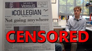 Was Major College Newspaper CENSORED for Running Kamala Harris Ad [upl. by Itra]