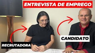 ENTREVISTA DE EMPREGO  7 PERGUNTAS E RESPOSTAS PARA SE SAIR BEM NA ENTREVISTA [upl. by Cyprio]