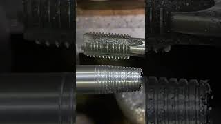 Manual screw forming process for metal blanks machine lathe cnc [upl. by Dix]