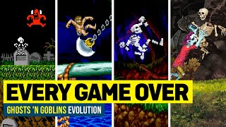 The Evolution of Game Over in Ghosts n Goblins Games [upl. by Yrad]