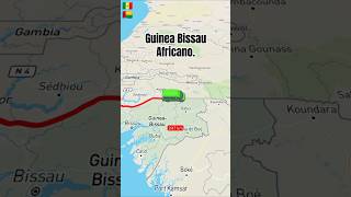 Guinea Bissau African orotechno maptrevelgeography shorts trending [upl. by Lubbi]