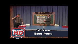 Talk ShowsBeer Pong with Chris Evans and Jimmy Fallon [upl. by Nanahs618]