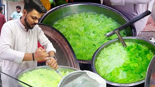 PAKOLA MILK SHARBAT  Ice Pakola Juice at Street Drink of Karachi Pakistan  SUMMER STREET DRINK [upl. by Toffic]