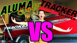 Tracker Vs Alumacraft Boats TOP 5 DIFFERENCES Watch Before Buying [upl. by Muriel]