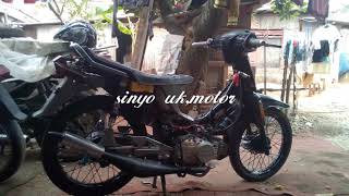 engine test suzuki RC110 crystal [upl. by Trust]