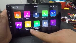 Central multimidia Android 11 tela de 9 polegadas [upl. by Den246]