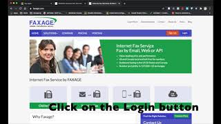 IT Tutorial Signing into Faxage [upl. by Yvan]